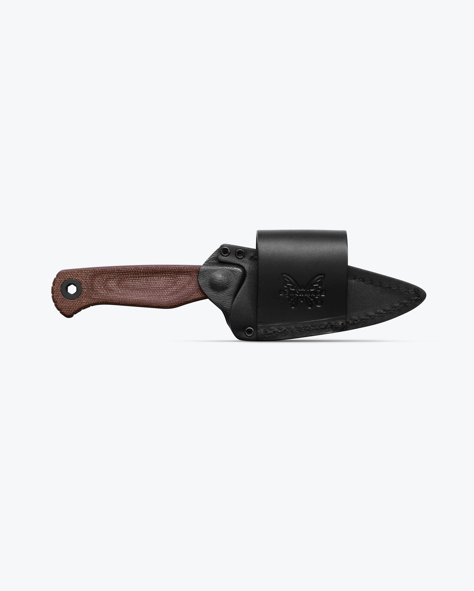 benchmade-dacian-203bt-03-feststehendes-messer-braun-canvas-micarta-spear-point- image 3