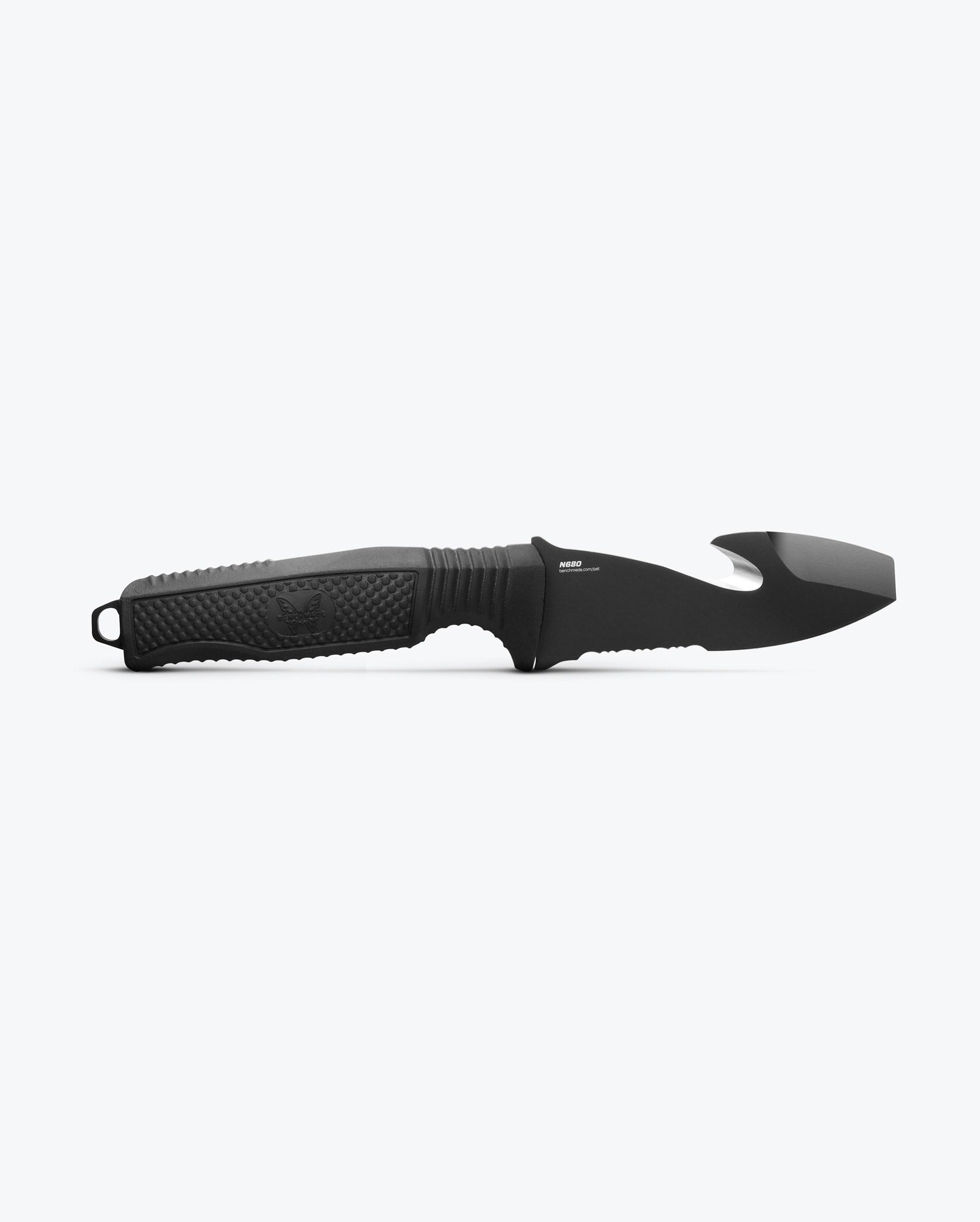 benchmade-h2o-112sbk-blk-fixed-dive-knife-tauchmesser-black-santoprene image 4
