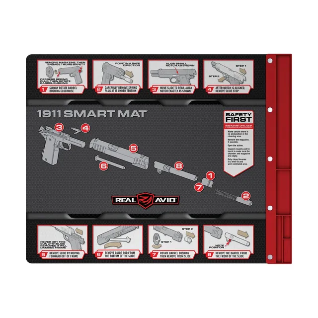 real-avid-smart-mat-1911-waffen-reinigungsmatte-mit-teileauffang image 1