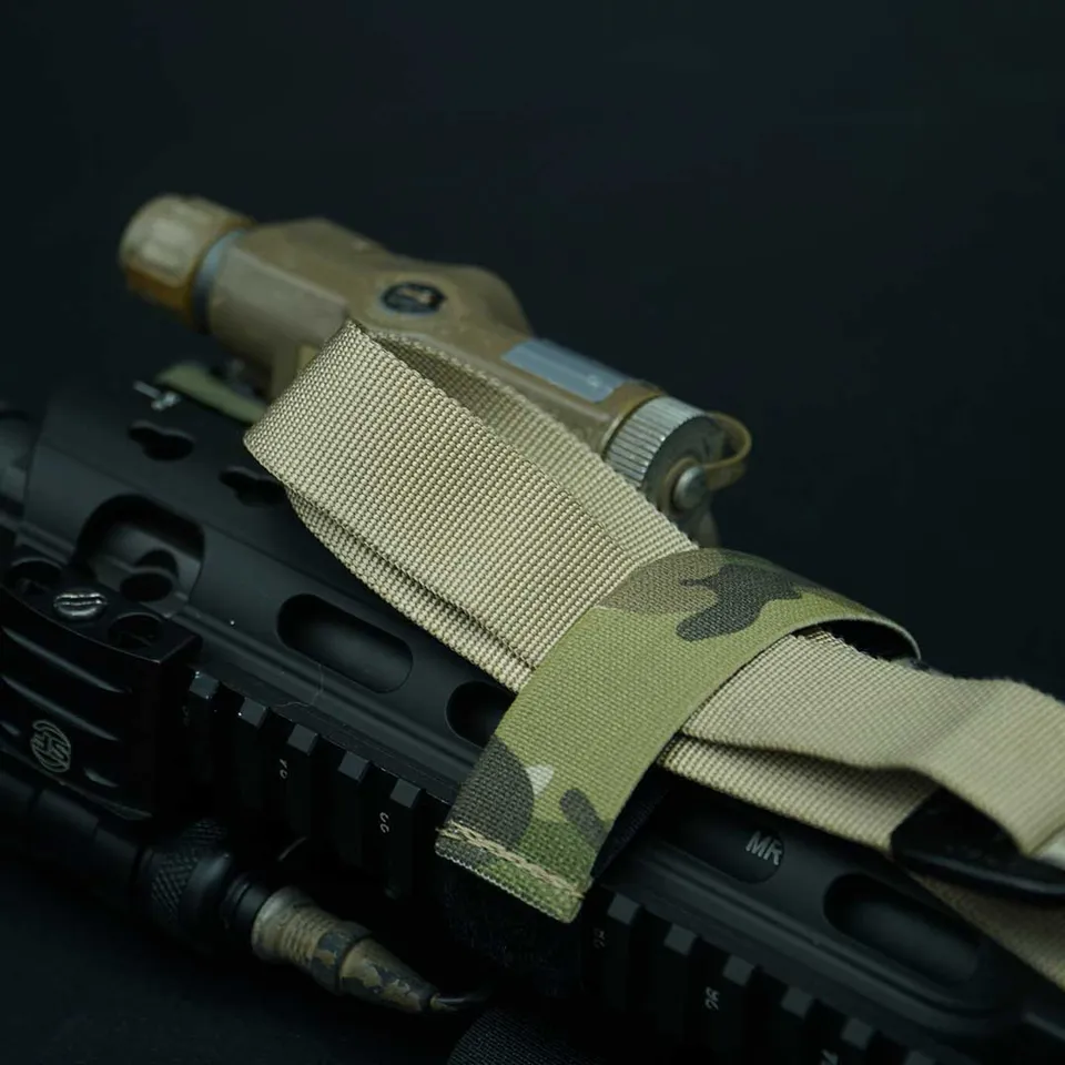 black-trident-sling-keeper-riemenhalter-f-r-langwaffen-sling image 1