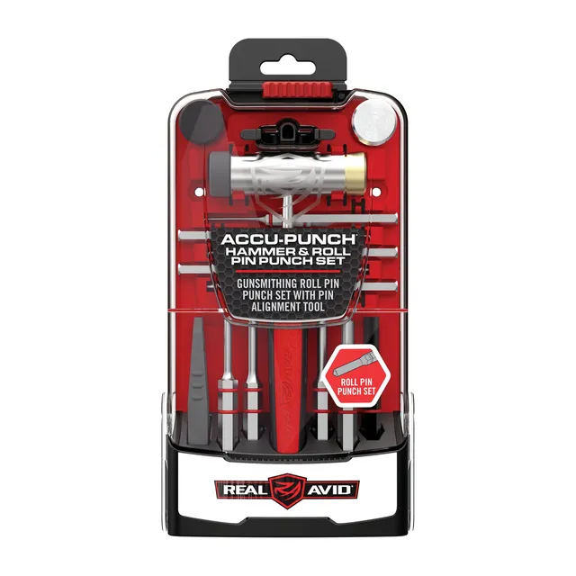 real-avid-accu-punch-hammer-roll-pin-punch-set-splinttreiber-set-mit-hammer image 1