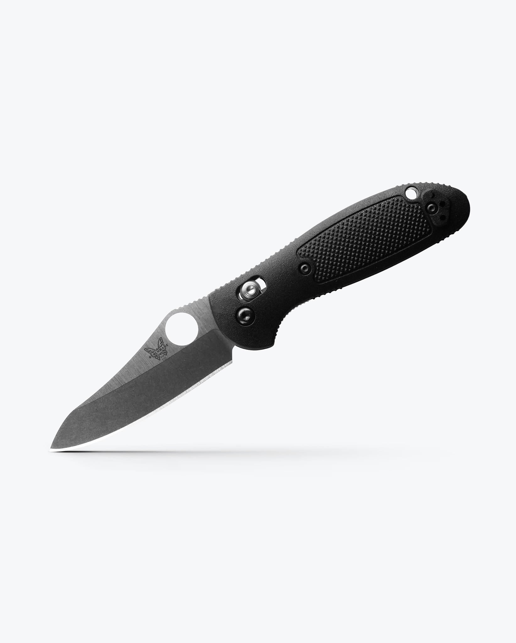 benchmade-mini-griptilian-555-s30v-black-grivory-sheepsfoot-taschenmesser image 2