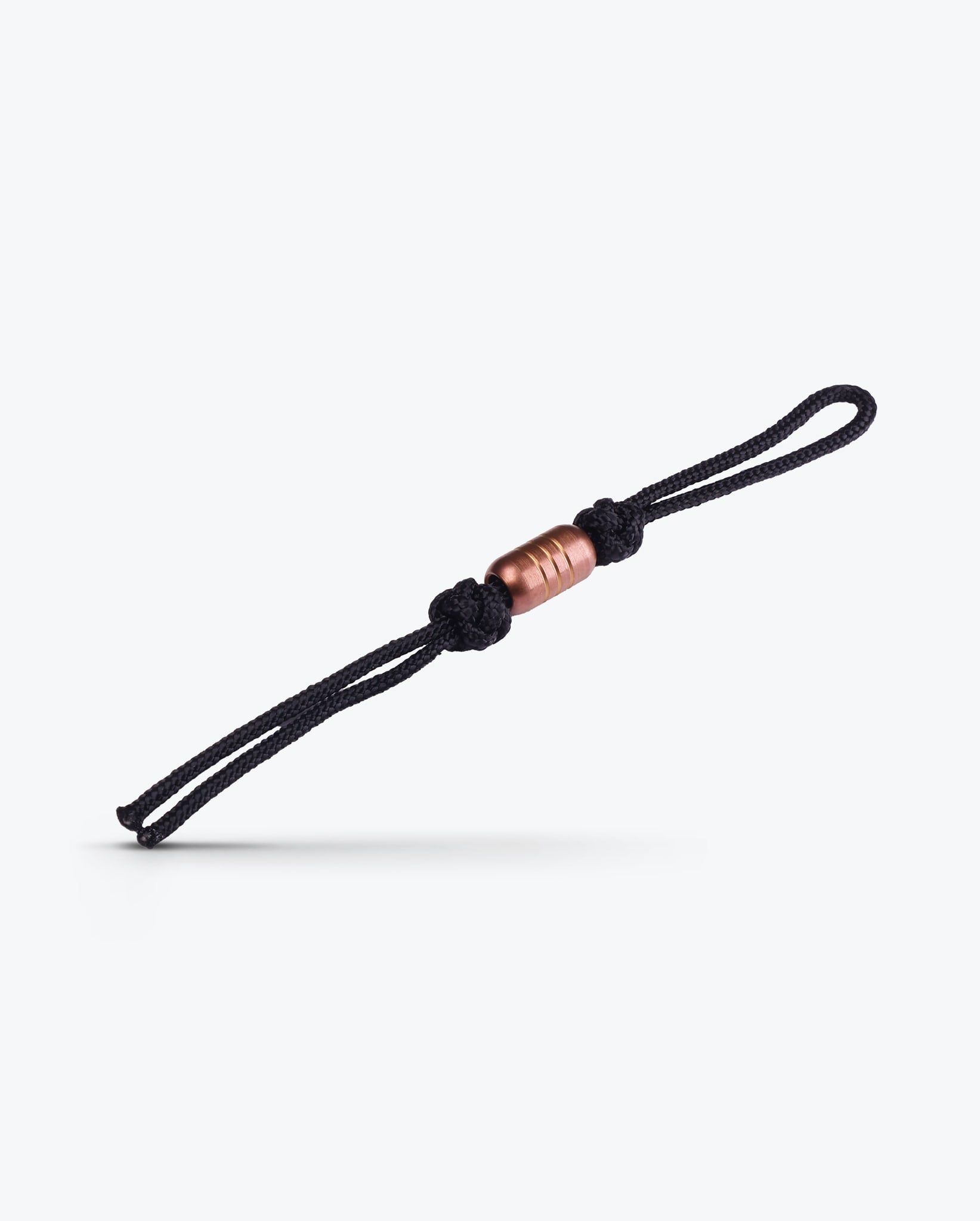 benchmade-paracord-lanyard-mit-edelstahl-perle-rose-gold-pvd image 2