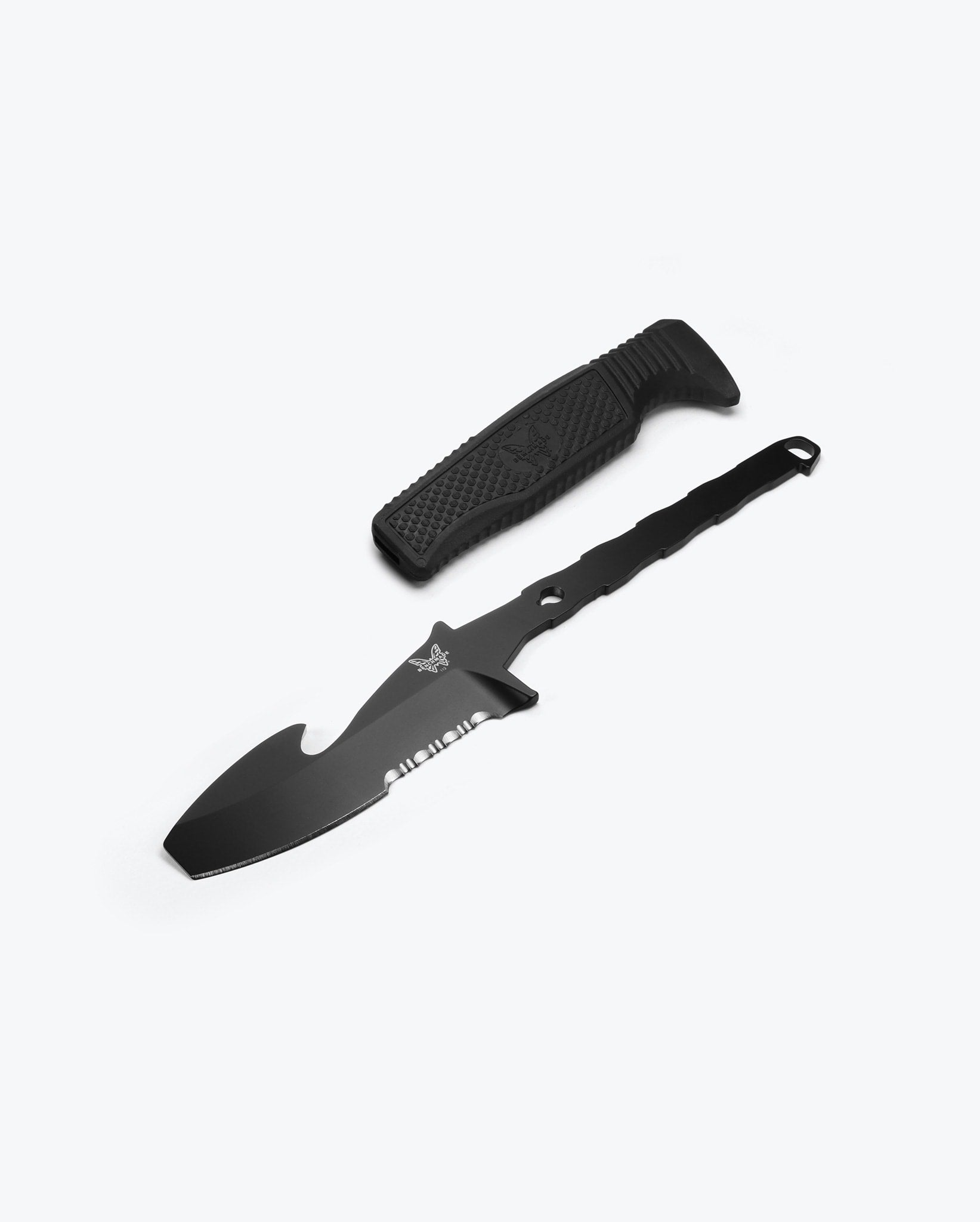benchmade-h2o-112sbk-blk-fixed-dive-knife-tauchmesser-black-santoprene image 6