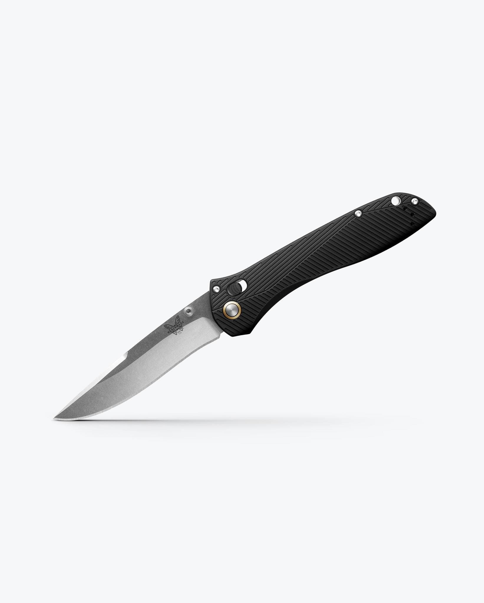 benchmade-710-25-seven-ten-black-aluminum-recurve-m390 image 2