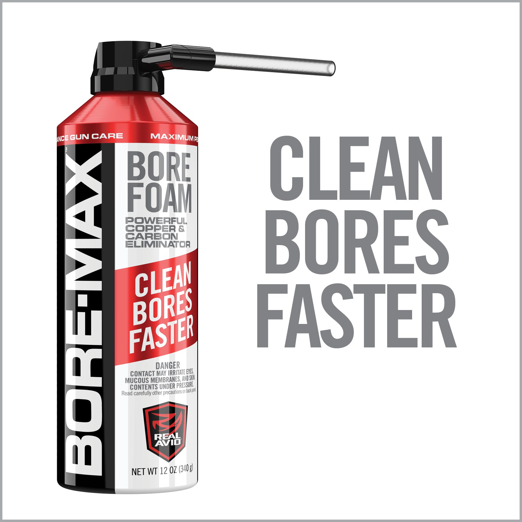 real-avid-bore-max-bore-foam-12oz-lauf-reinigungsschaum image 2