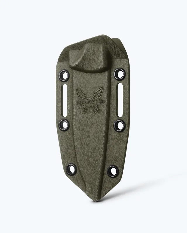 benchmade-slipridge-15650-sheath-drop-carry-od-green-boltaron-nylon image 1