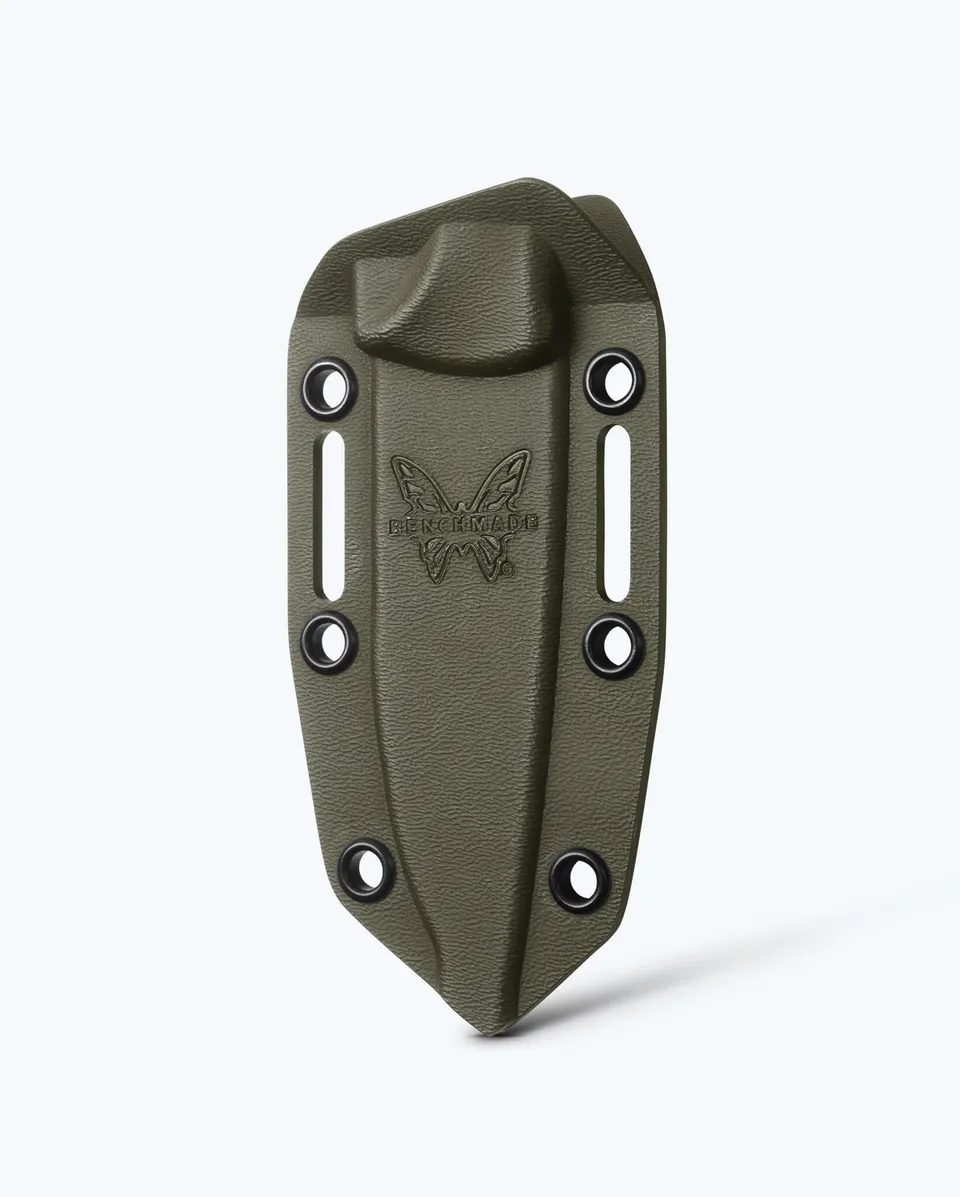 benchmade-slipridge-15650-sheath-drop-carry-od-green-boltaron-nylon image 1