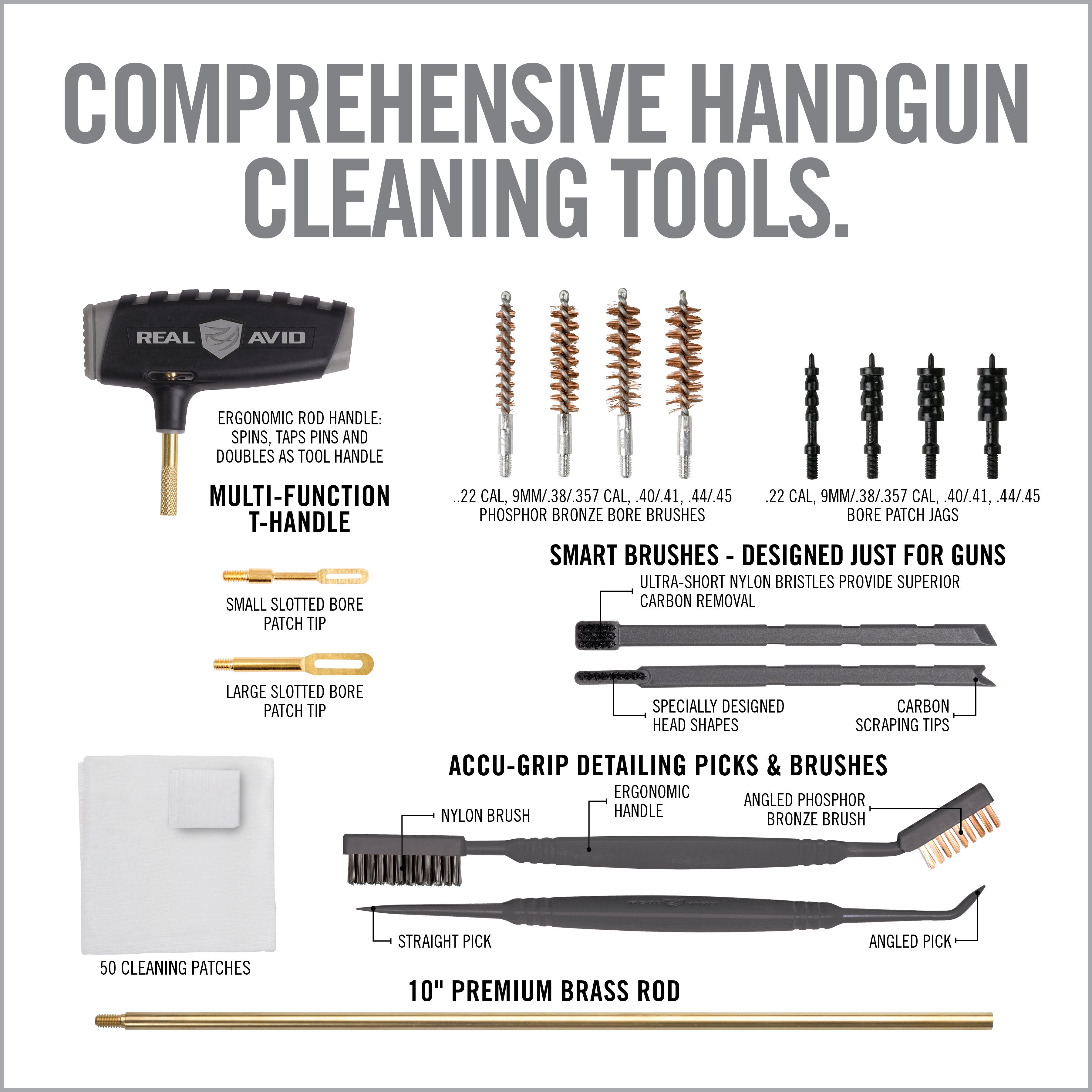 real-avid-master-cleaning-station-handgun-pack-pistolen-reinigungsset image 4