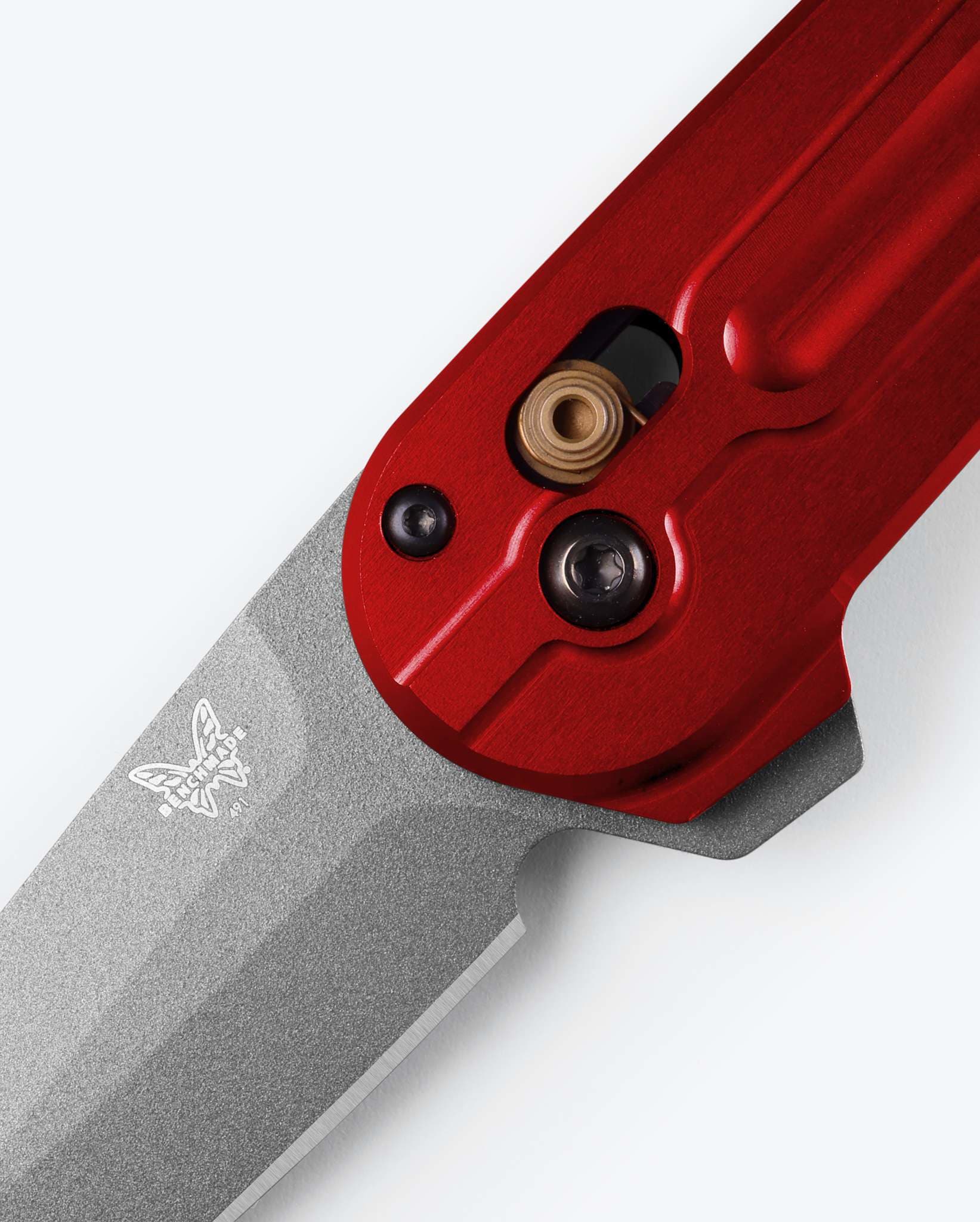 benchmade-lowden-491gy-01-flipper-taschenmesser-phoenix-red-aluminum image 5