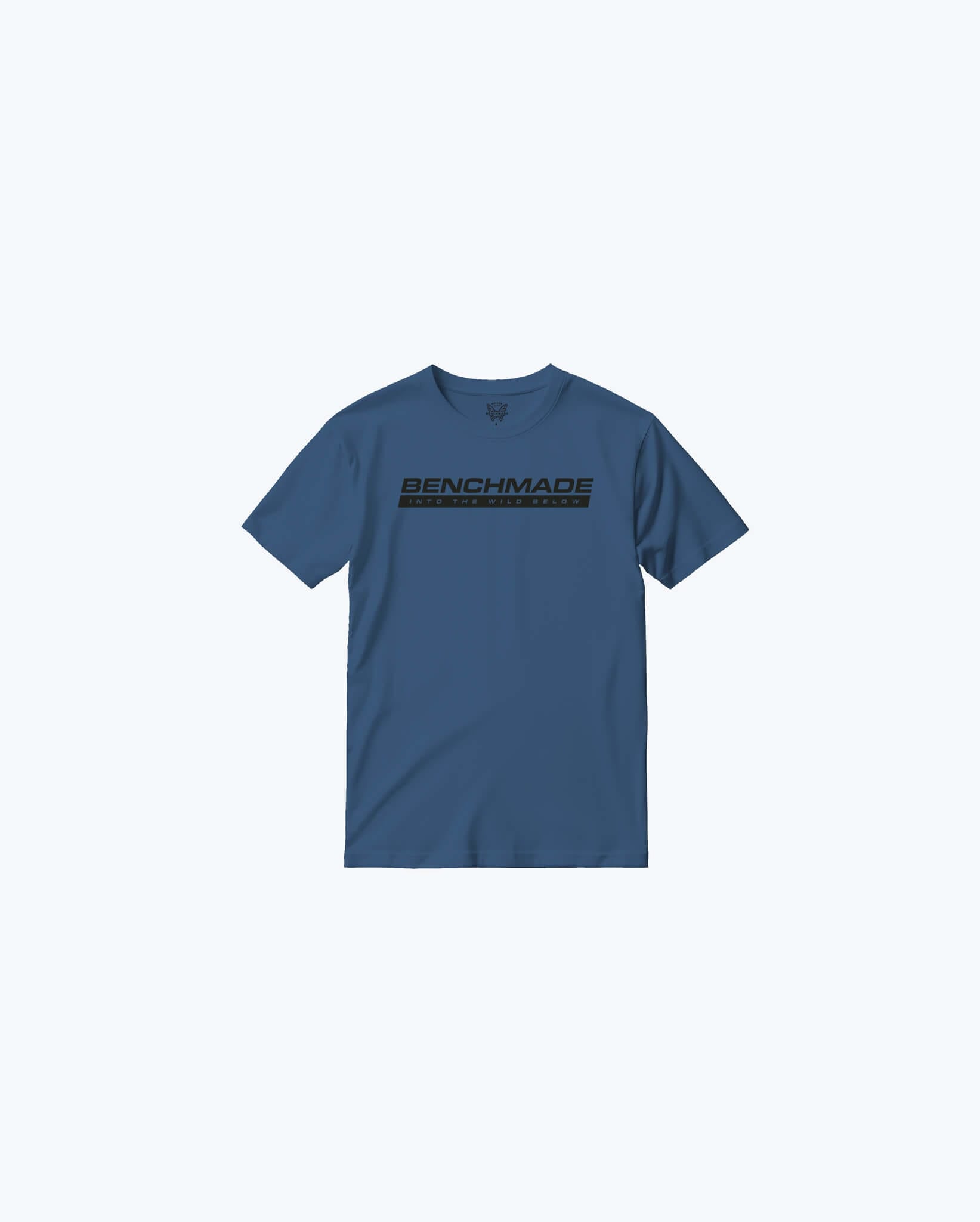 benchmade-into-the-wild-below-ss-tee-depth-blue-t-shirt image 2