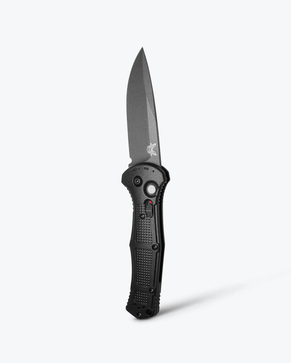 benchmade-claymore-9070bk-automatikmesser-black-grivory-glatte-klinge image 1