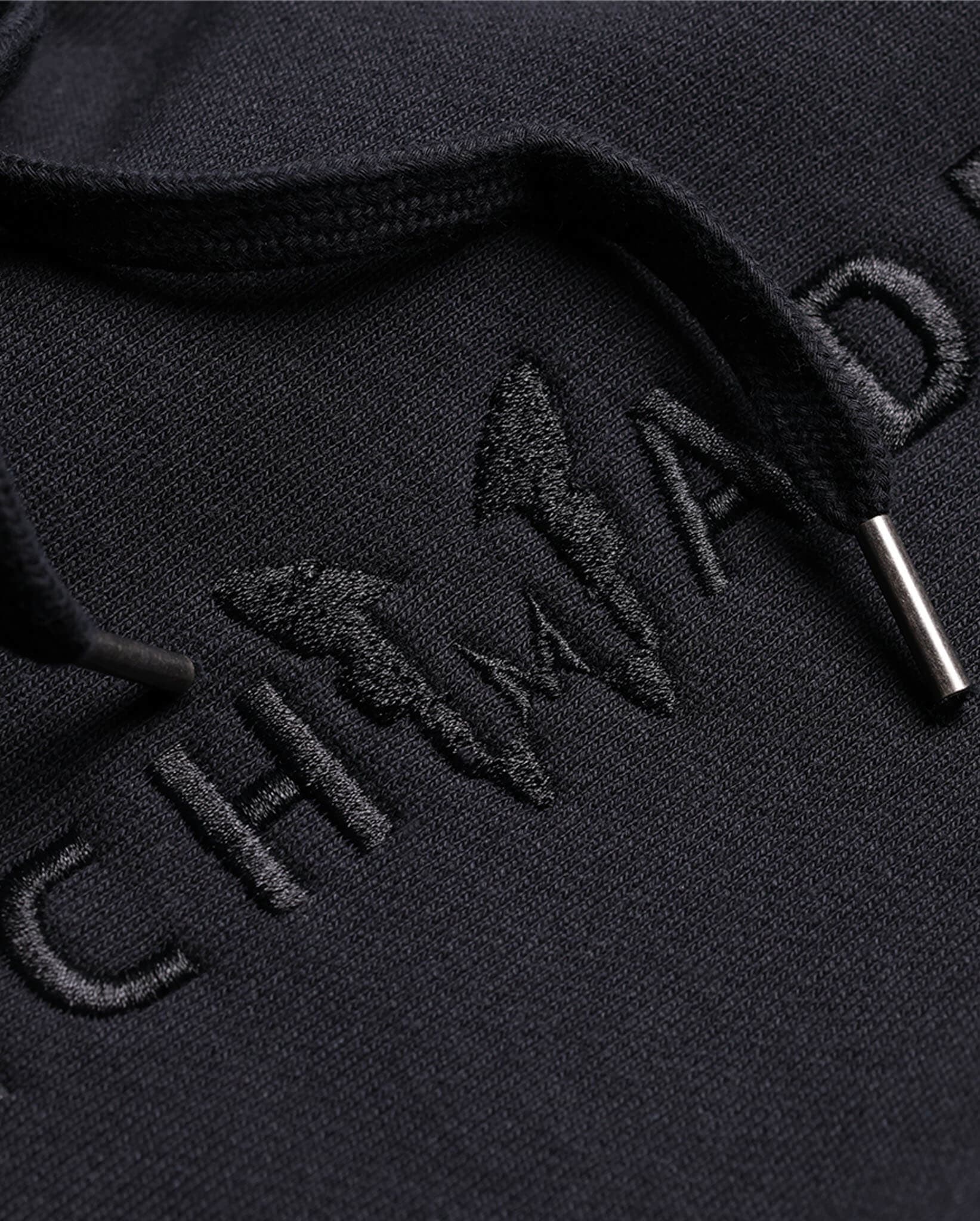 benchmade-heavy-blackout-pullover-hoodie-schwarz image 4