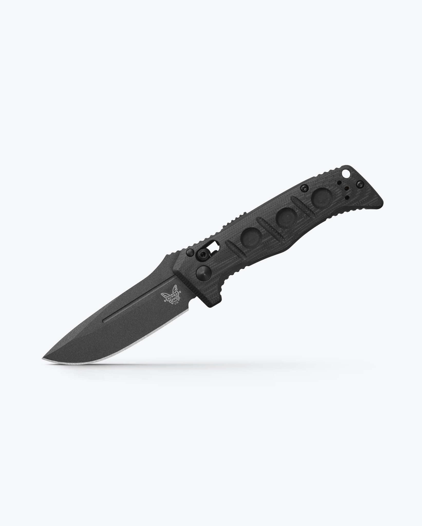 benchmade-mini-auto-adamas-2730gy-04-automatikmesser-black-g10-drop-point-magnac image 2