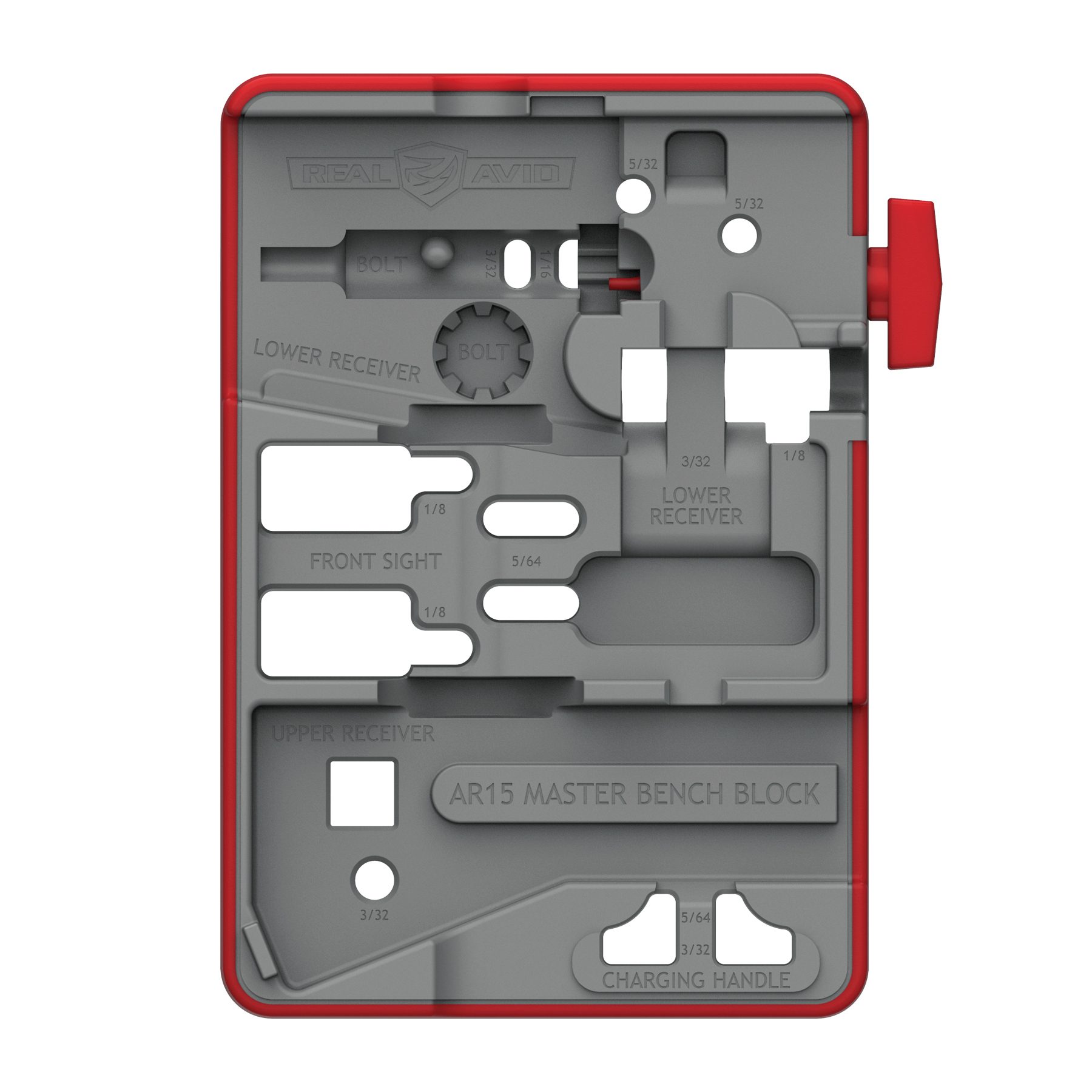 real-avid-master-bench-block-ar15-montageblock-f-r-ar15 image 1