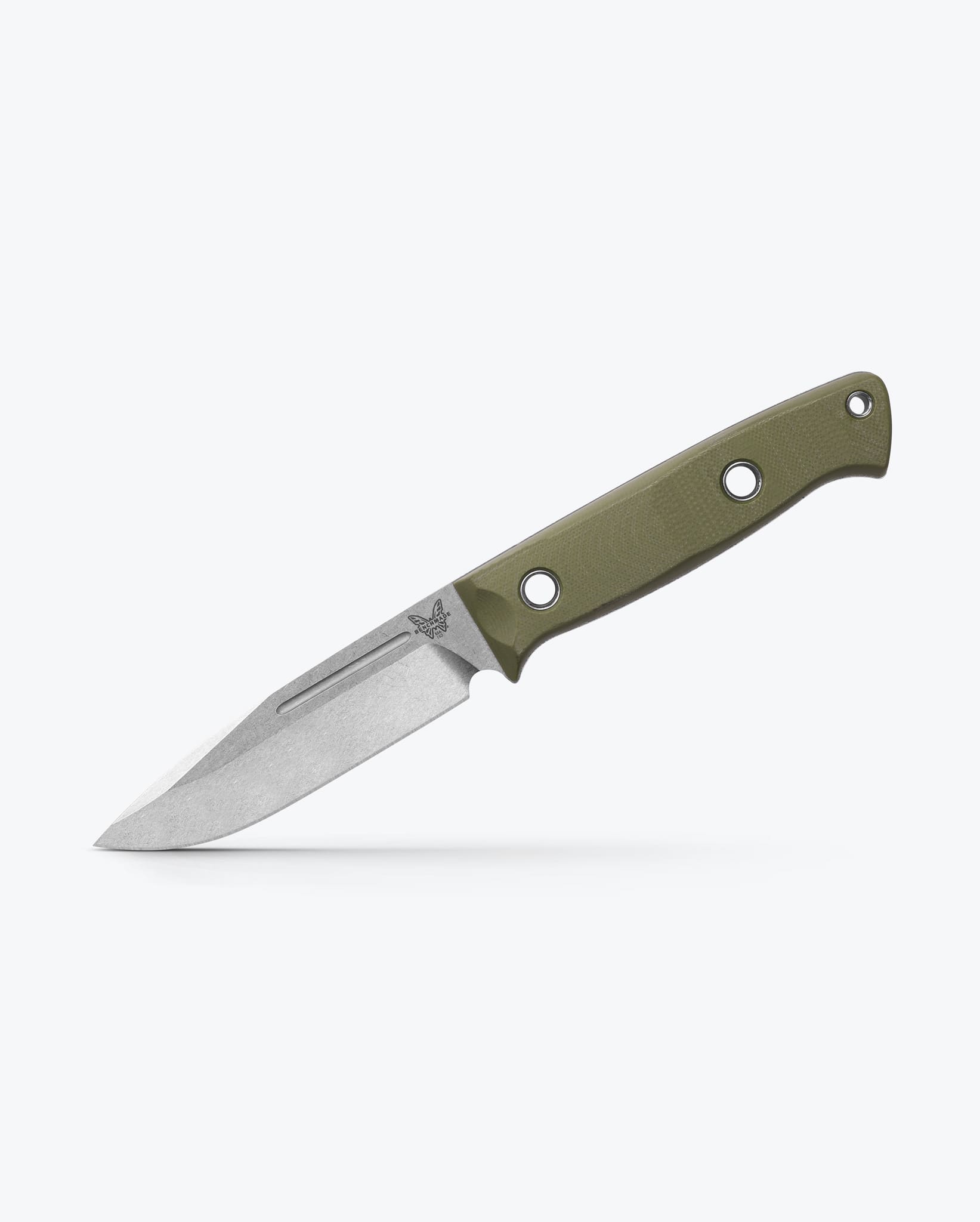 benchmade-bushcrafter-163-1-feststehendes-messer-od-green-g10-drop-point image 2
