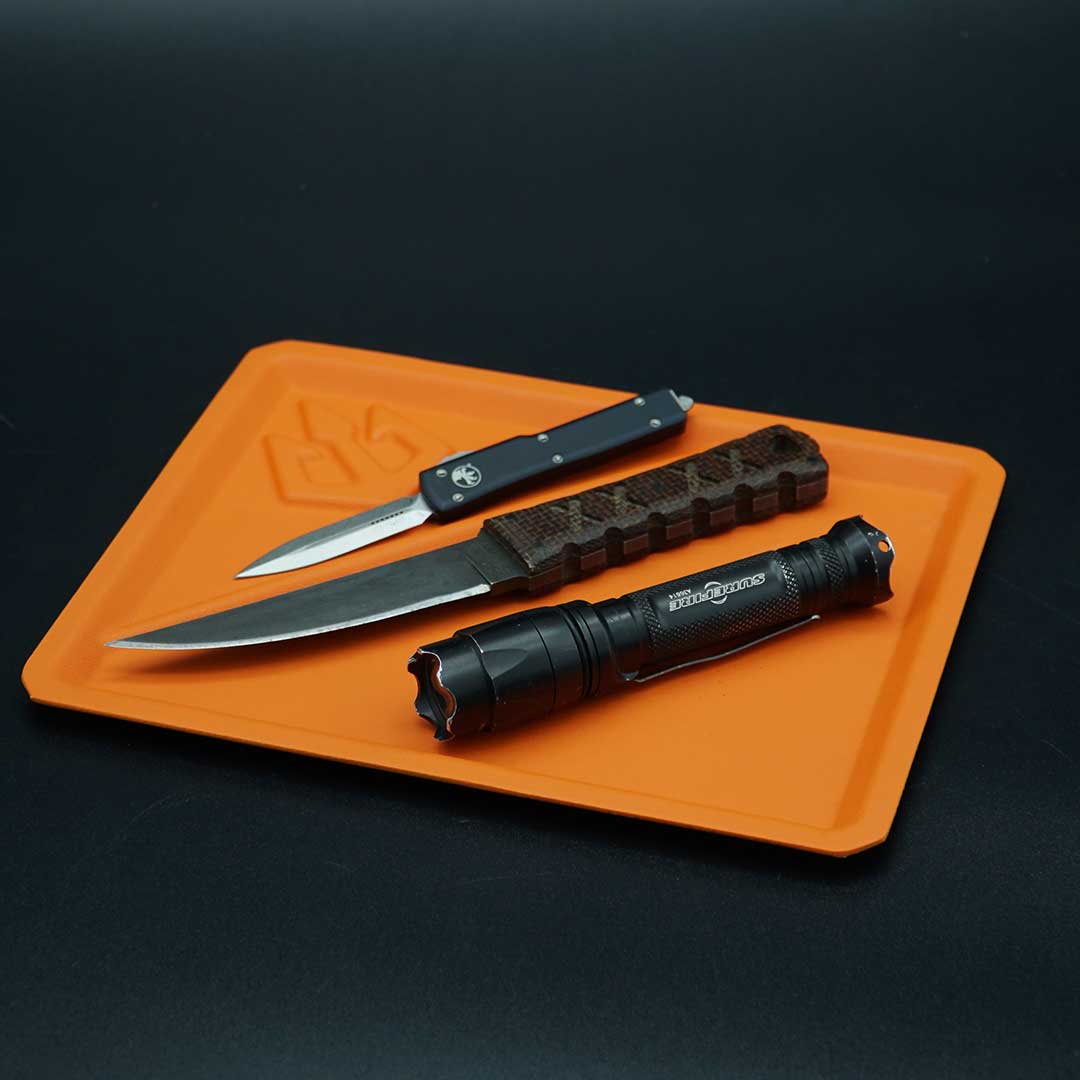 black-trident-edc-tray-edc-ablageschale-f-r-schl-ssel-handy-und-ausr-stung image 2