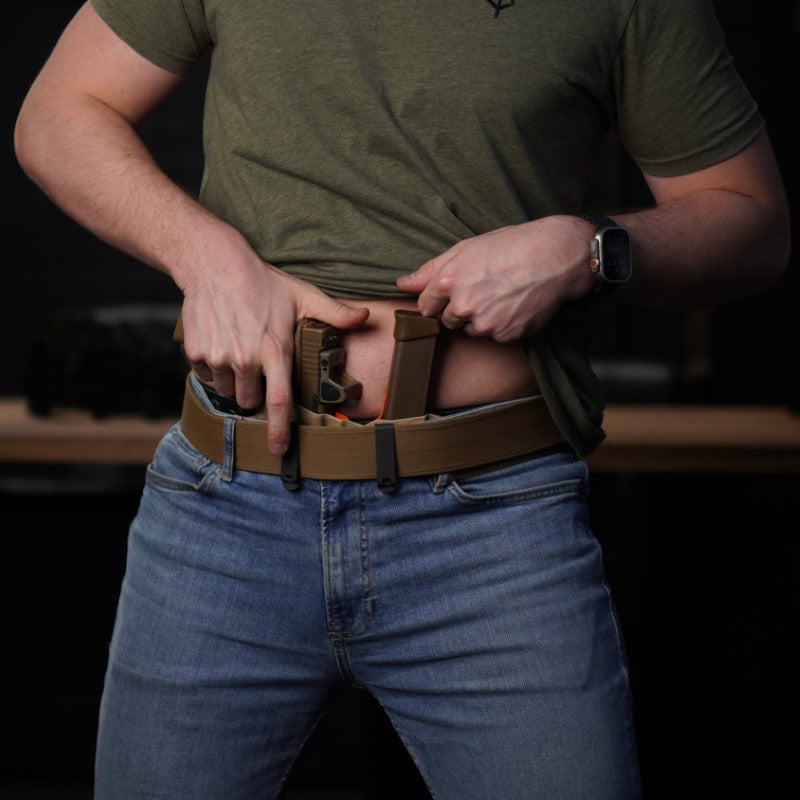 black-trident-guardian-holster-iwb-appendix-kydex-holster-mit-magazintasche image 2