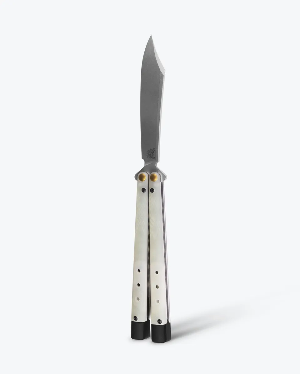 benchmade-necron-99-jade-g10-scimitar-butterfly-messer image 1