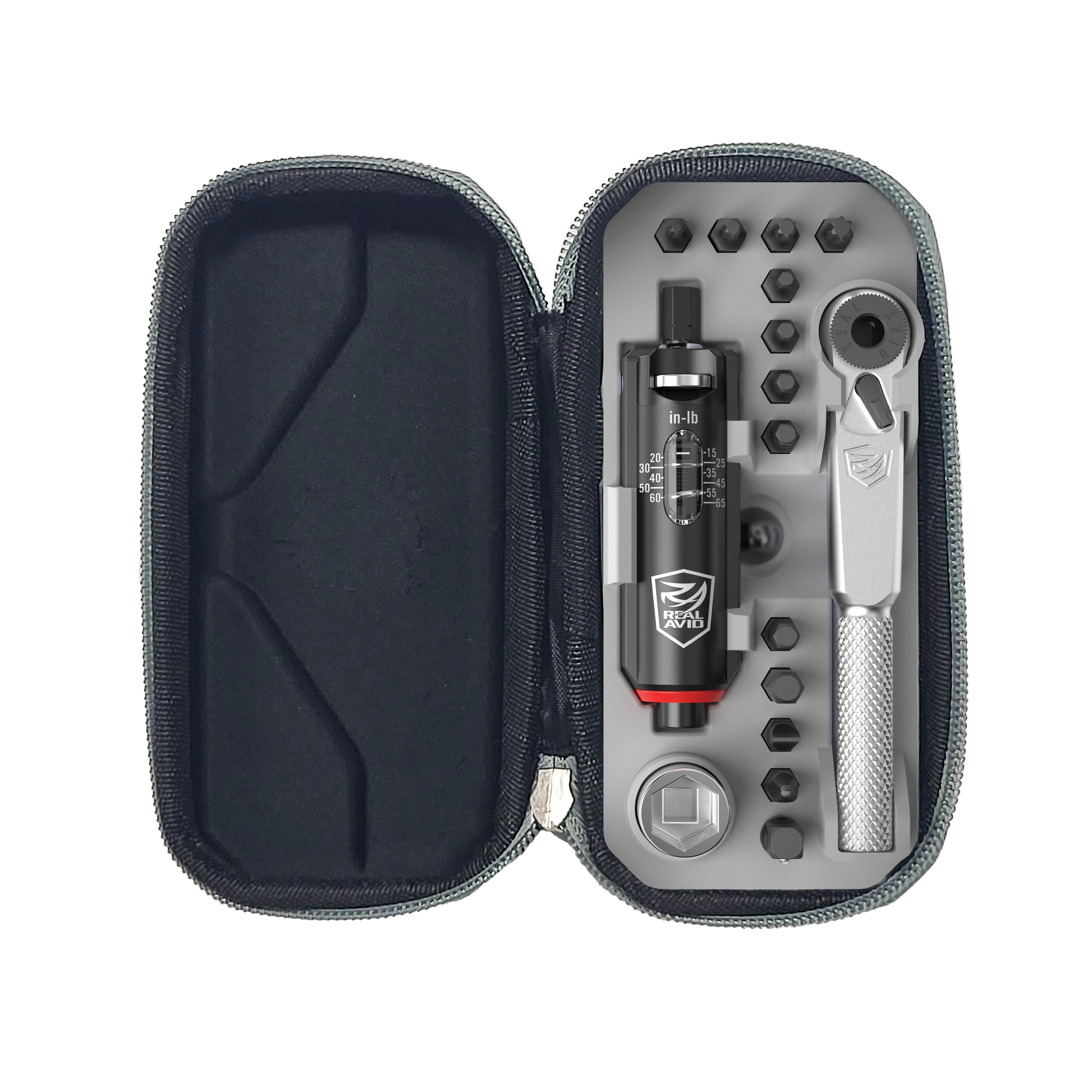 real-avid-smart-torq-adjustable-limiter-x3-driver-kit-drehmoment-set-15-65-in-lb image 1