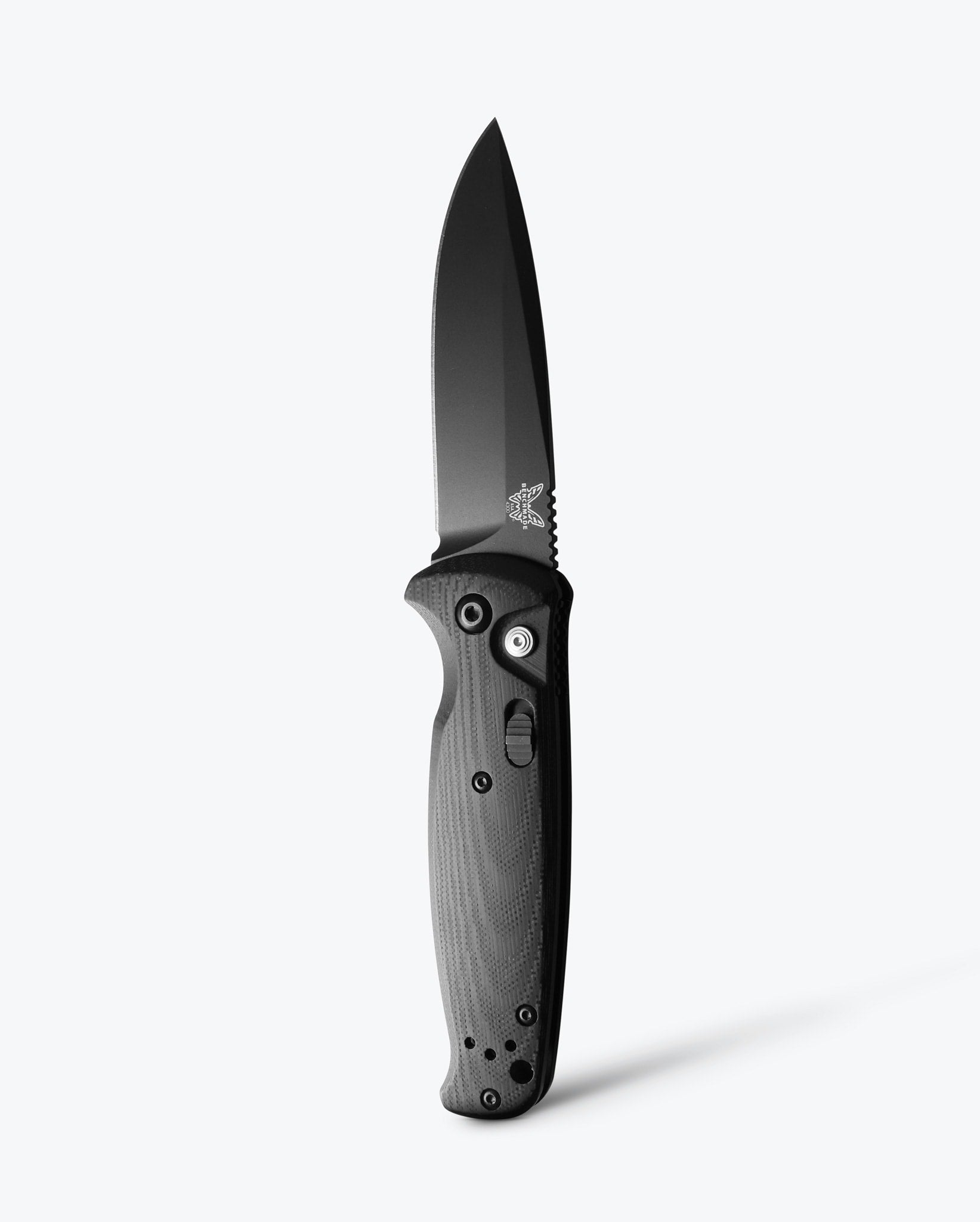 benchmade-cla-black-g10-composite-lite-automatikmesser-drop-point image 1