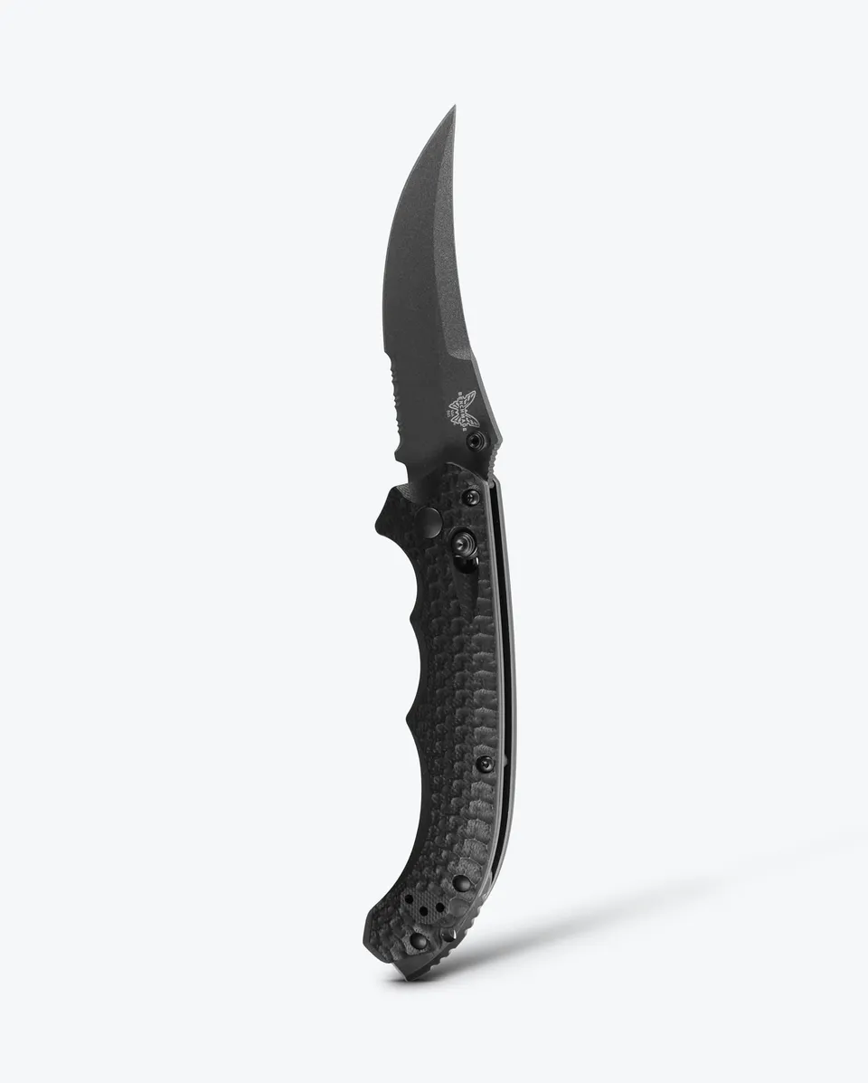 benchmade-mini-bedlam-865sbk-taschenmesser-mit-cpm-s90v-schwarzem-g10-scimitar-k image 1
