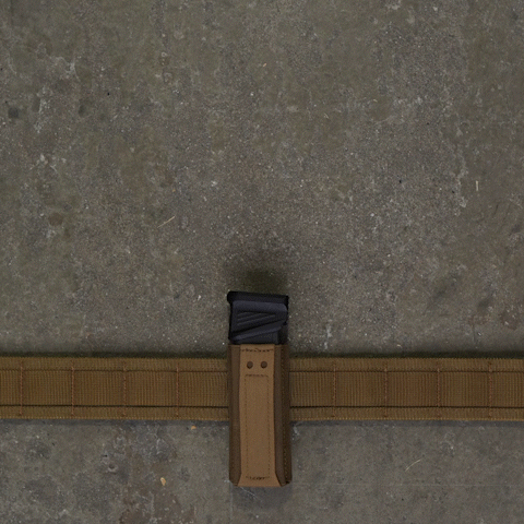 black-trident-omerta-pistol-mag-pouch-coyote-elastische-magazintasche-9mm-10mm image 2