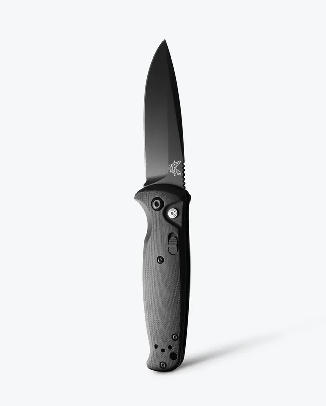 benchmade-cla-black-g10-composite-lite-automatikmesser-drop-point image 1