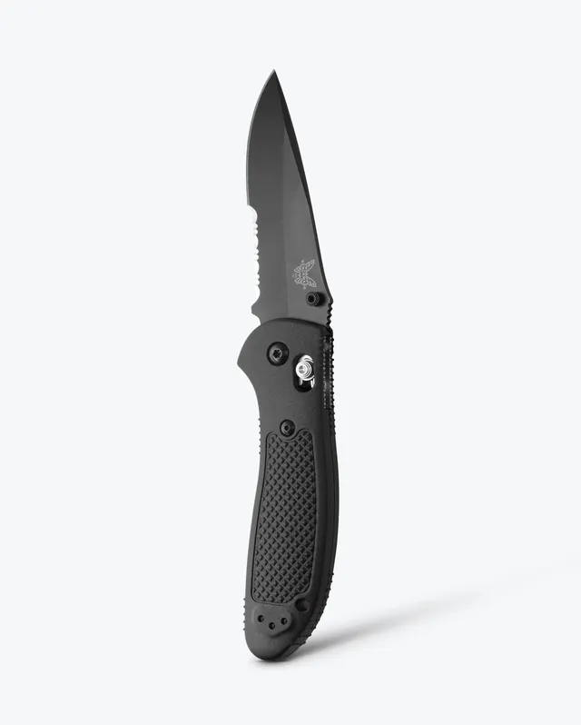 benchmade-griptilian-551sbk-s30v-klappmesser-black-grivory-drop-point image 1