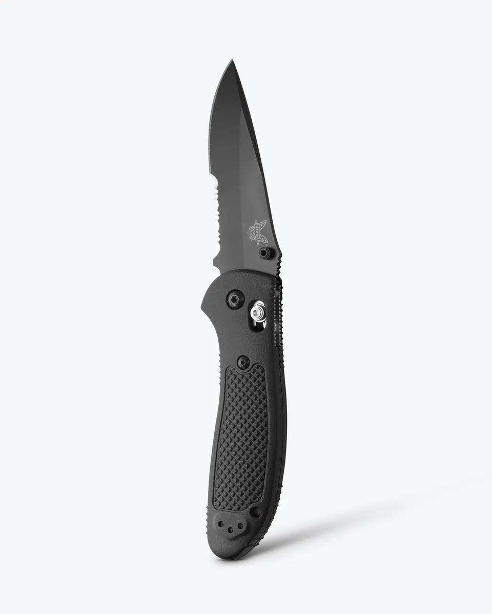 benchmade-griptilian-551sbk-s30v-klappmesser-black-grivory-drop-point image 1