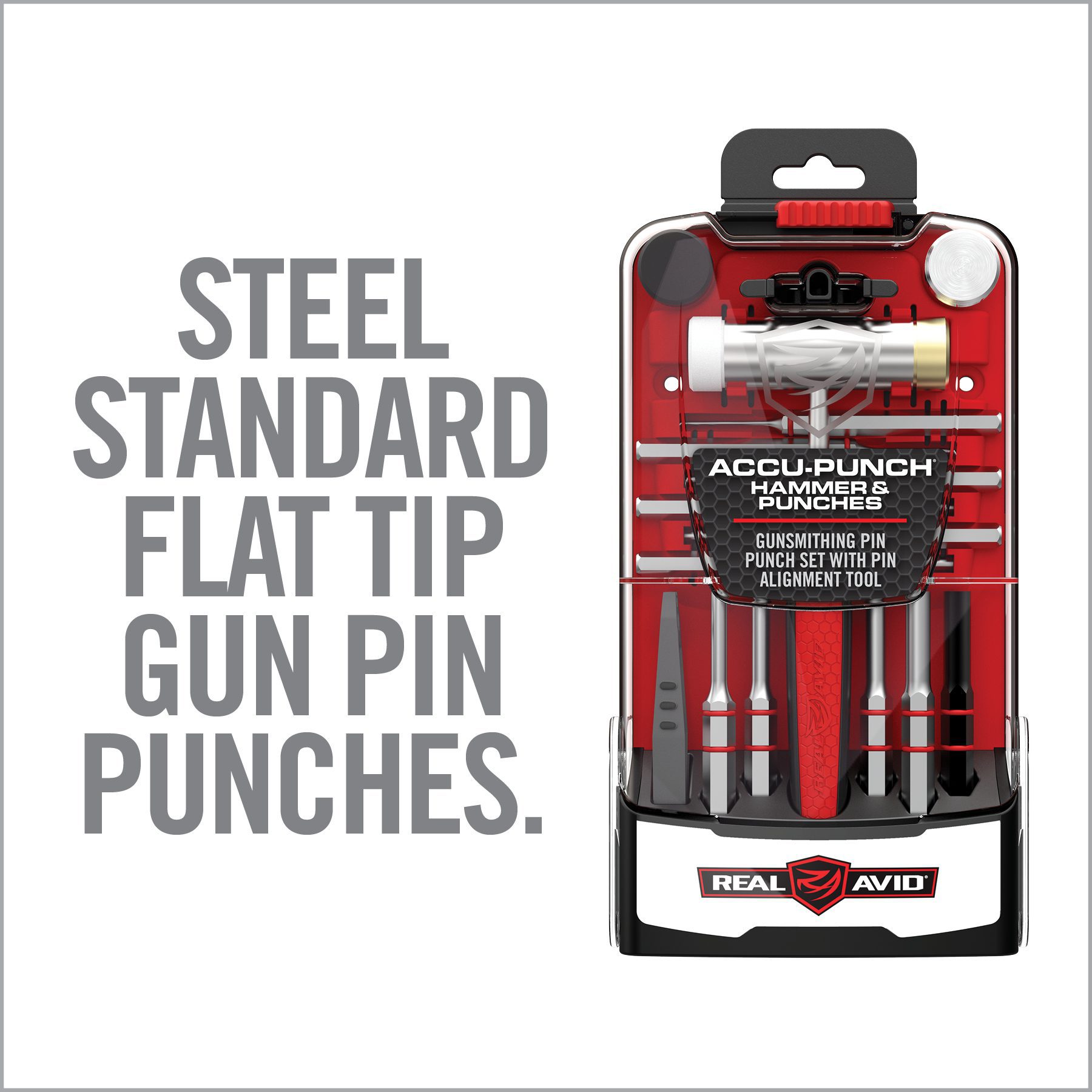 real-avid-accu-punch-hammer-punches-stift-austreiber-set-im-koffer image 3