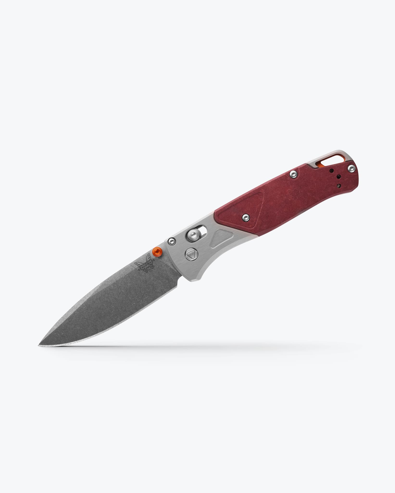 benchmade-bugout-535-09-gray-redstone-aluminum-richlite-taschenmesser-drop-point image 2