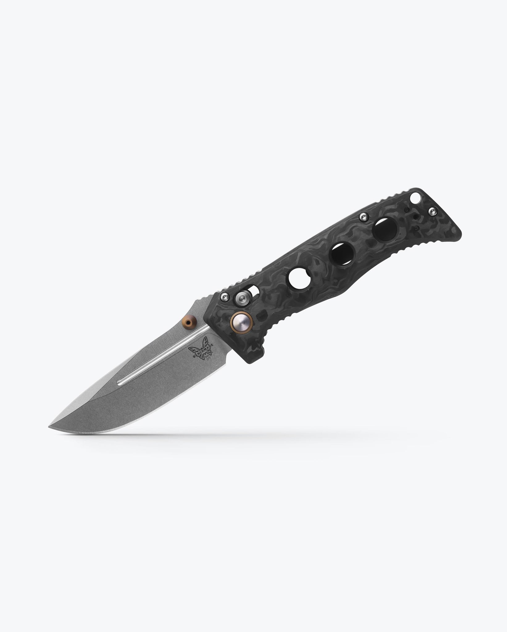 benchmade-mini-adamas-273-03-klappmesser-marbled-carbon-fiber-drop-point-magnacu image 2