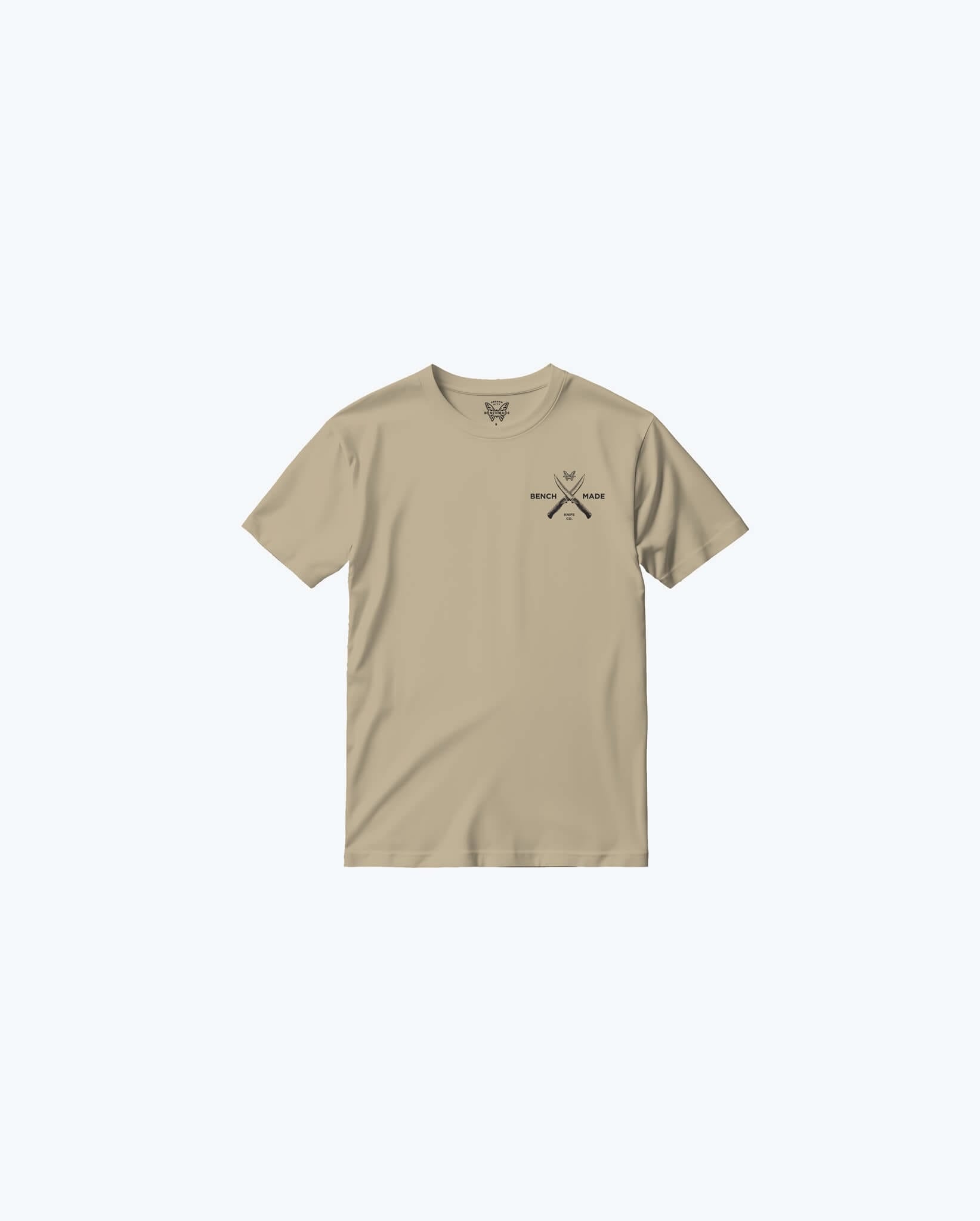 benchmade-meatcrafter-t-shirt-herren-khaki-baumwolle image 2