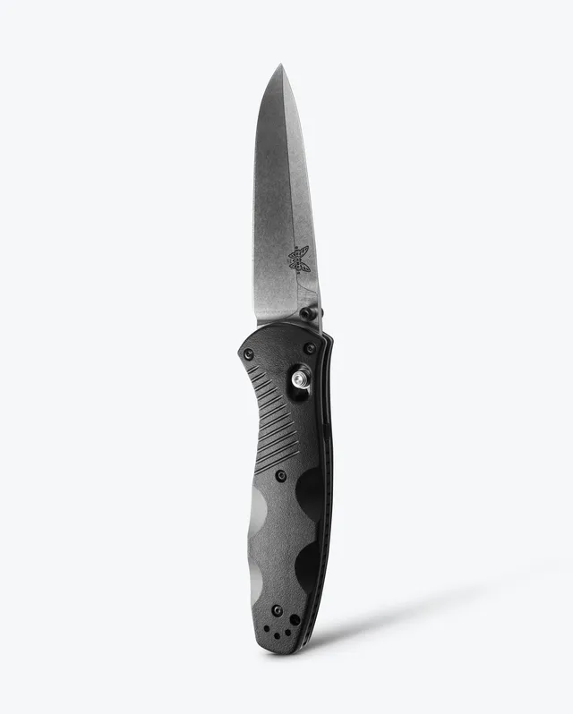 benchmade-barrage-580-klappmesser-black-valox-drop-point image 1