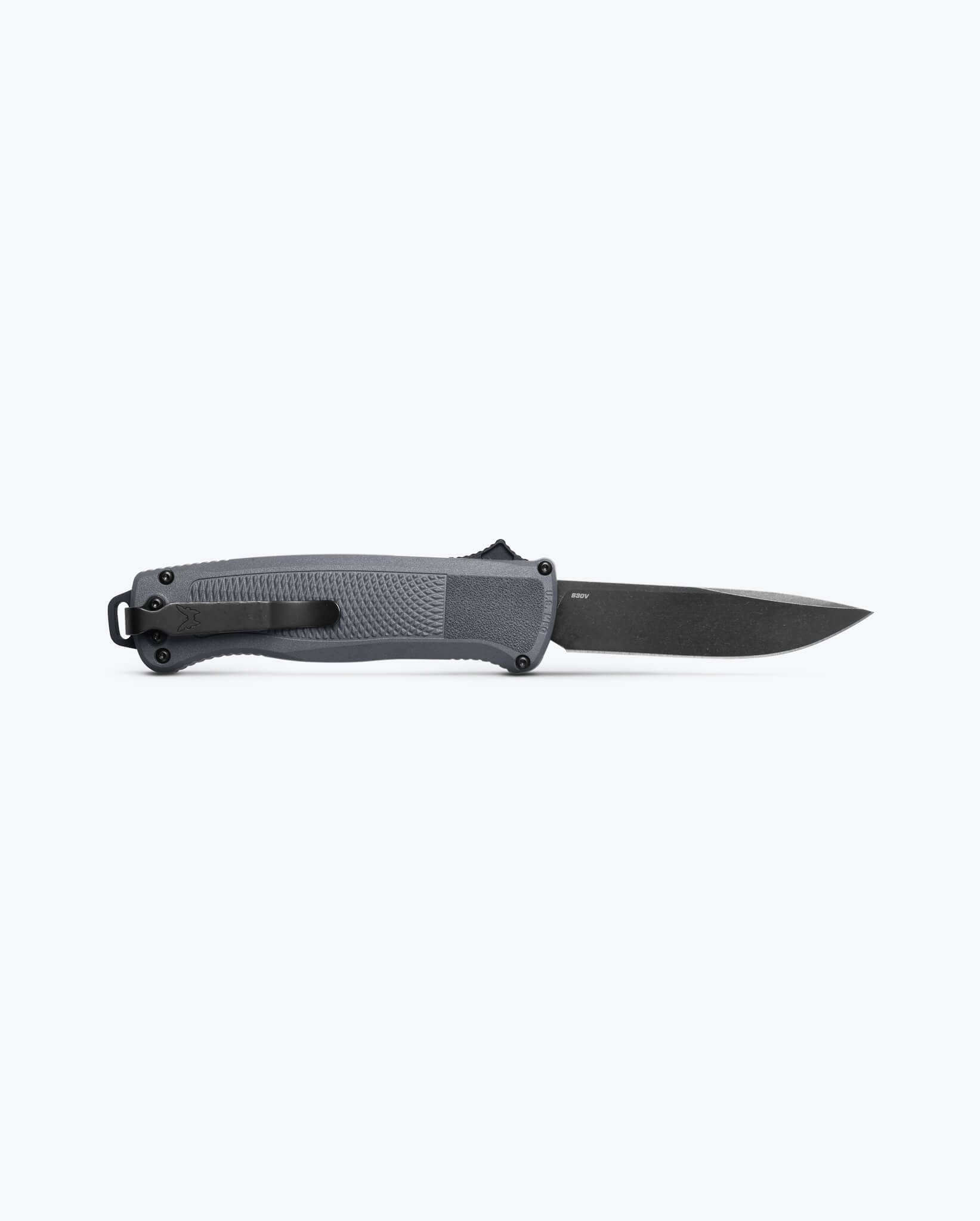 benchmade-shootout-5371bk-05-otf-messer-drop-point-klinge-aus-s30v-in-black-dlc- image 4