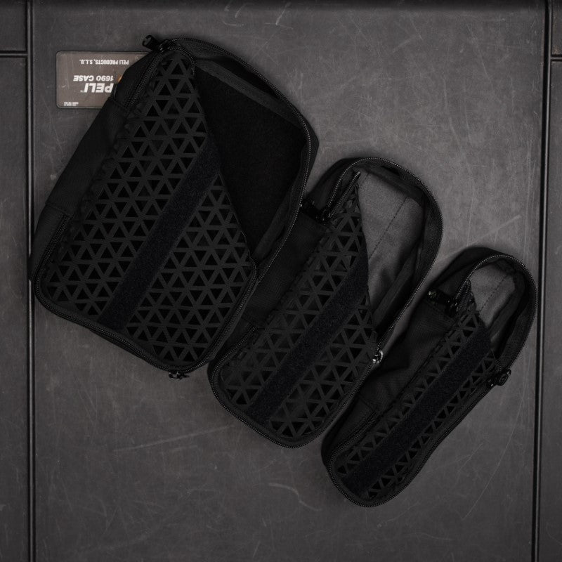 black-trident-clear-bags-3er-set-f-r-golden-hour-bag image 5