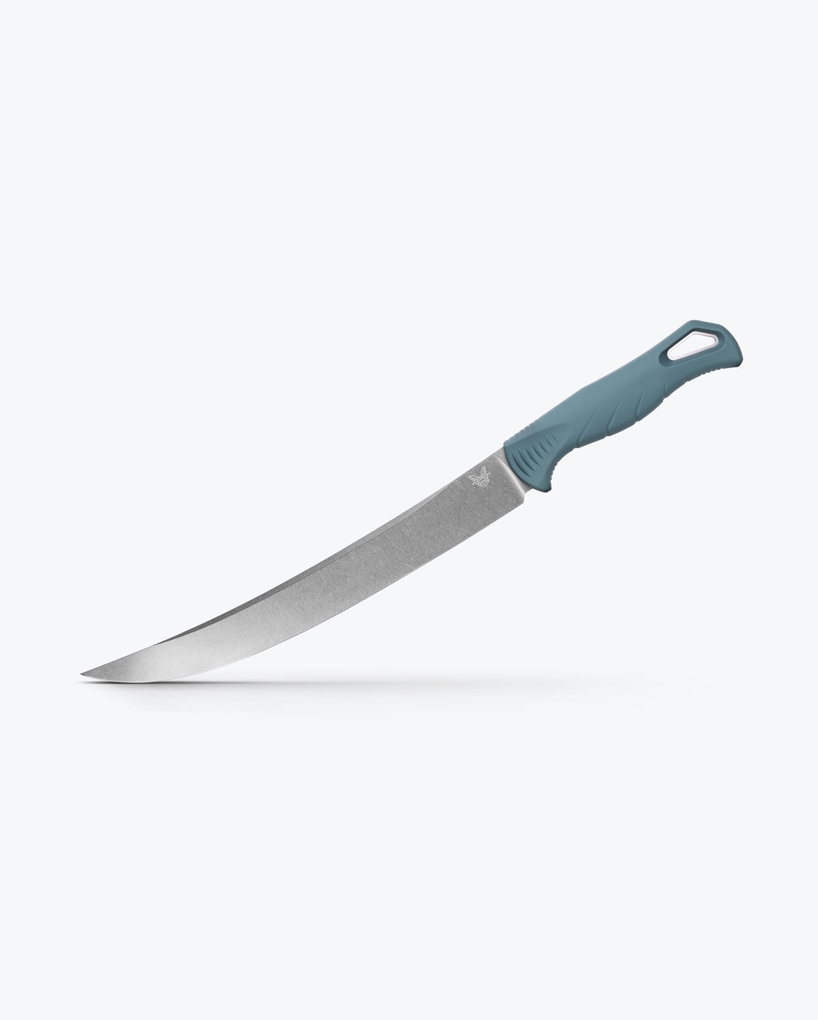 benchmade-fishcrafter-18020-filetiermesser-9-trailing-point-depth-blue-santopren image 2