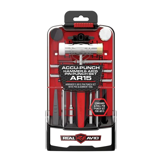 real-avid-accu-punch-hammer-und-ar15-splinttreiber-set-im-st-nder-case image 1