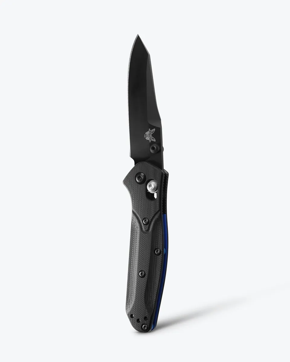 benchmade-mini-osborne-945bk-1-edc-klappmesser-black-blue-g10-reverse-tanto image 1