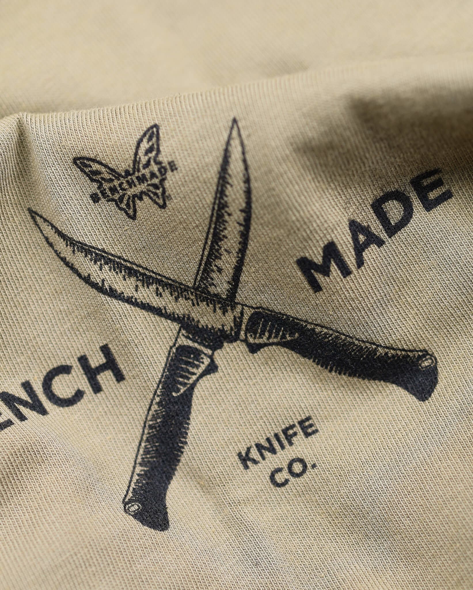 benchmade-meatcrafter-t-shirt-herren-khaki-baumwolle image 4
