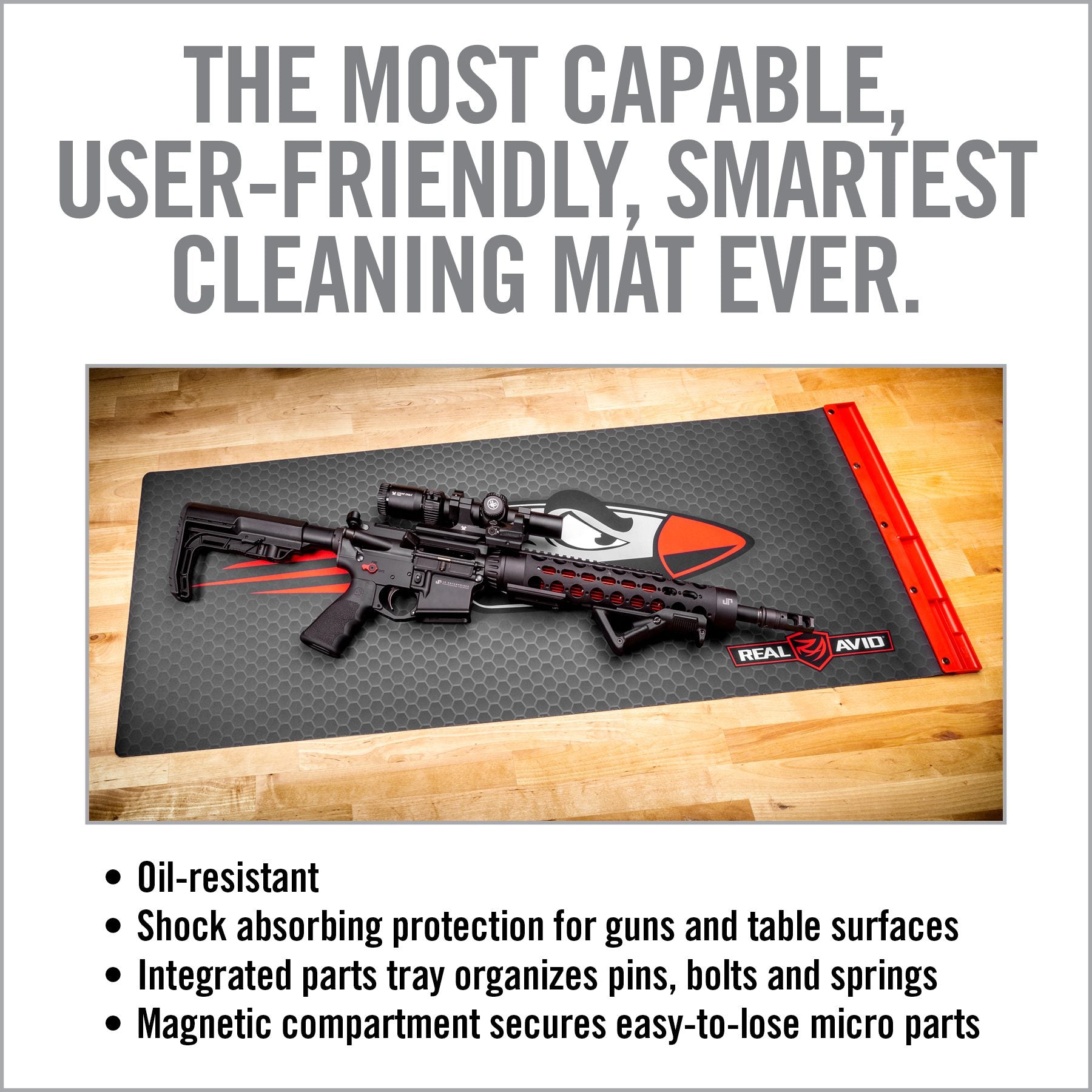 real-avid-smart-mat-universal-send-it-waffen-reinigungsmatte-43-x-16 image 6