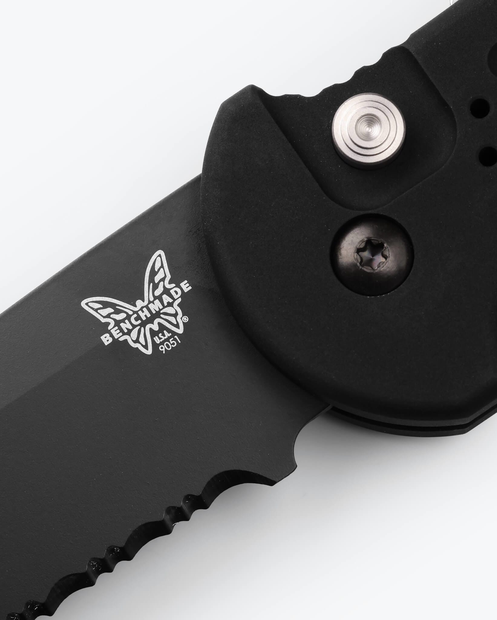 benchmade-afo-ii-9051sbk-automatikmesser-schwarz-aluminium image 5