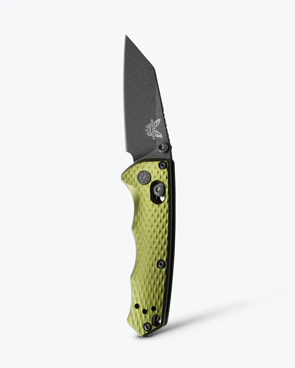 benchmade-full-immunity-290bk-2-klappmesser-wharncliffe-woodland-green-aluminum image 1