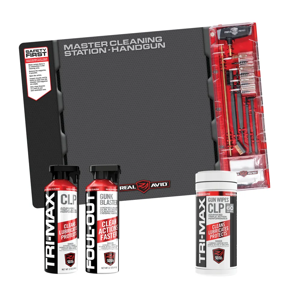 real-avid-master-cleaning-station-handgun-pack-pistolen-reinigungsset image 1